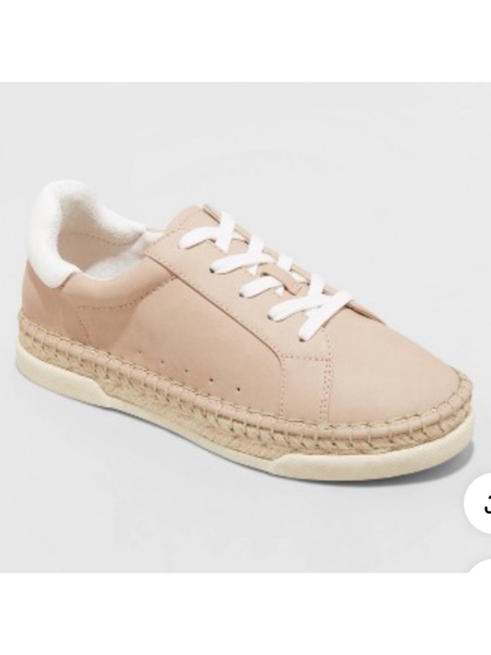 Universal Thread Shaelyn Espadrille Sneakers in Tan size 8